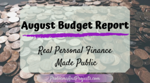 Read more about the article Budget Report – August Personal Finance
