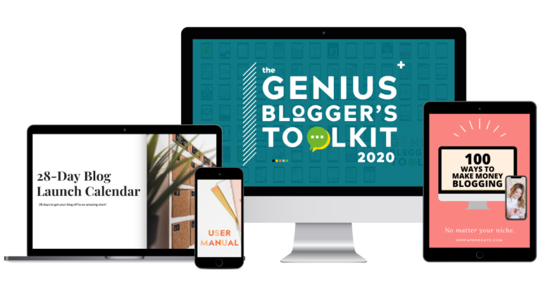 Genius Blogger's Toolkit full bundle