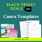 black Friday deals on Canva templates