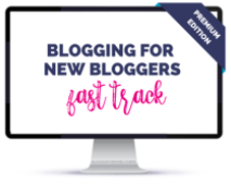 new blogger fast track